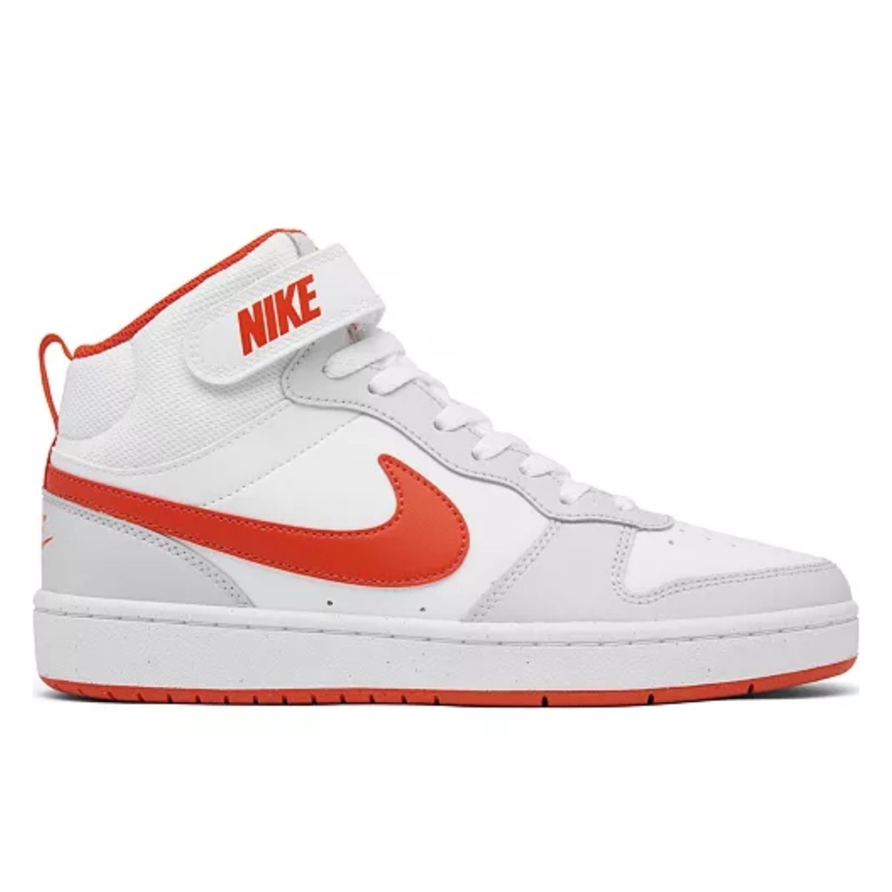 Nike Court Borough Mid 2 Stay Put Casual Big Boy Sneaker Shoe